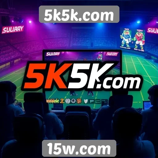 Histórico de crescimento do 5k5k.com no setor de jogos
