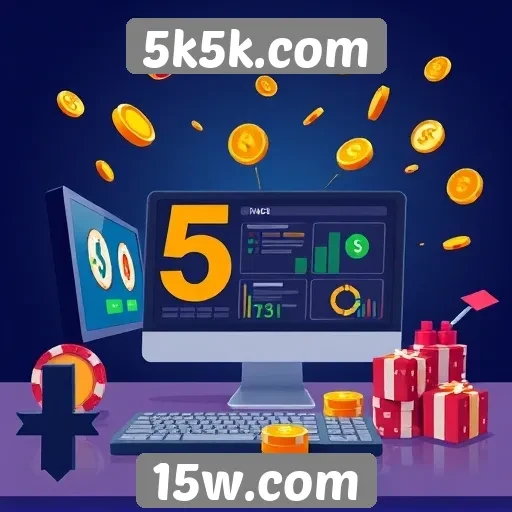 Recursos de monetização no 5k5k.com