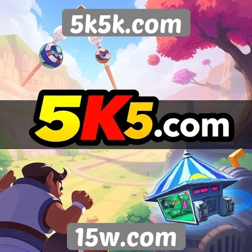 Novos recursos e jogos disponíveis no 5k5k.com